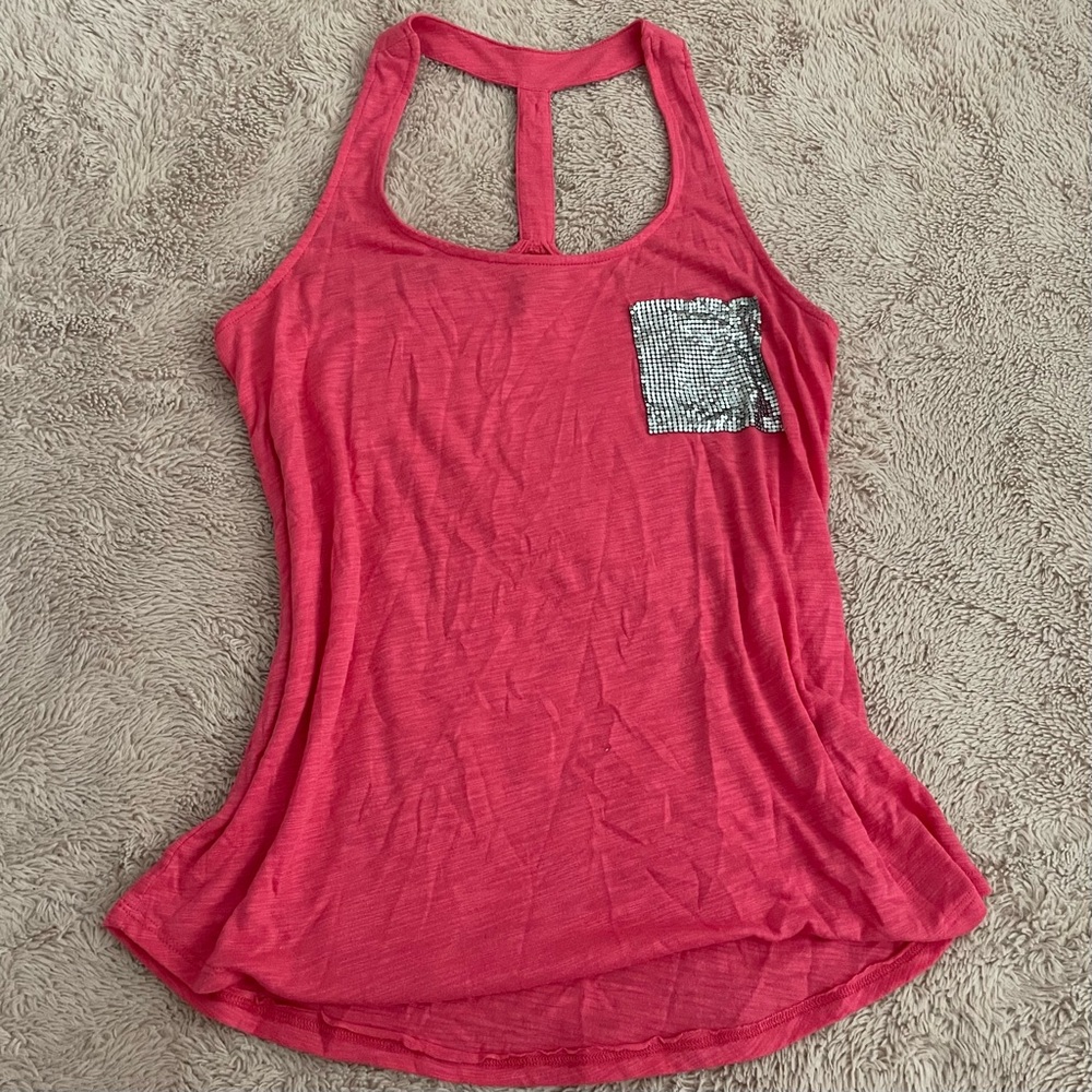 Dynamite Hot Pink Racerback Tank top